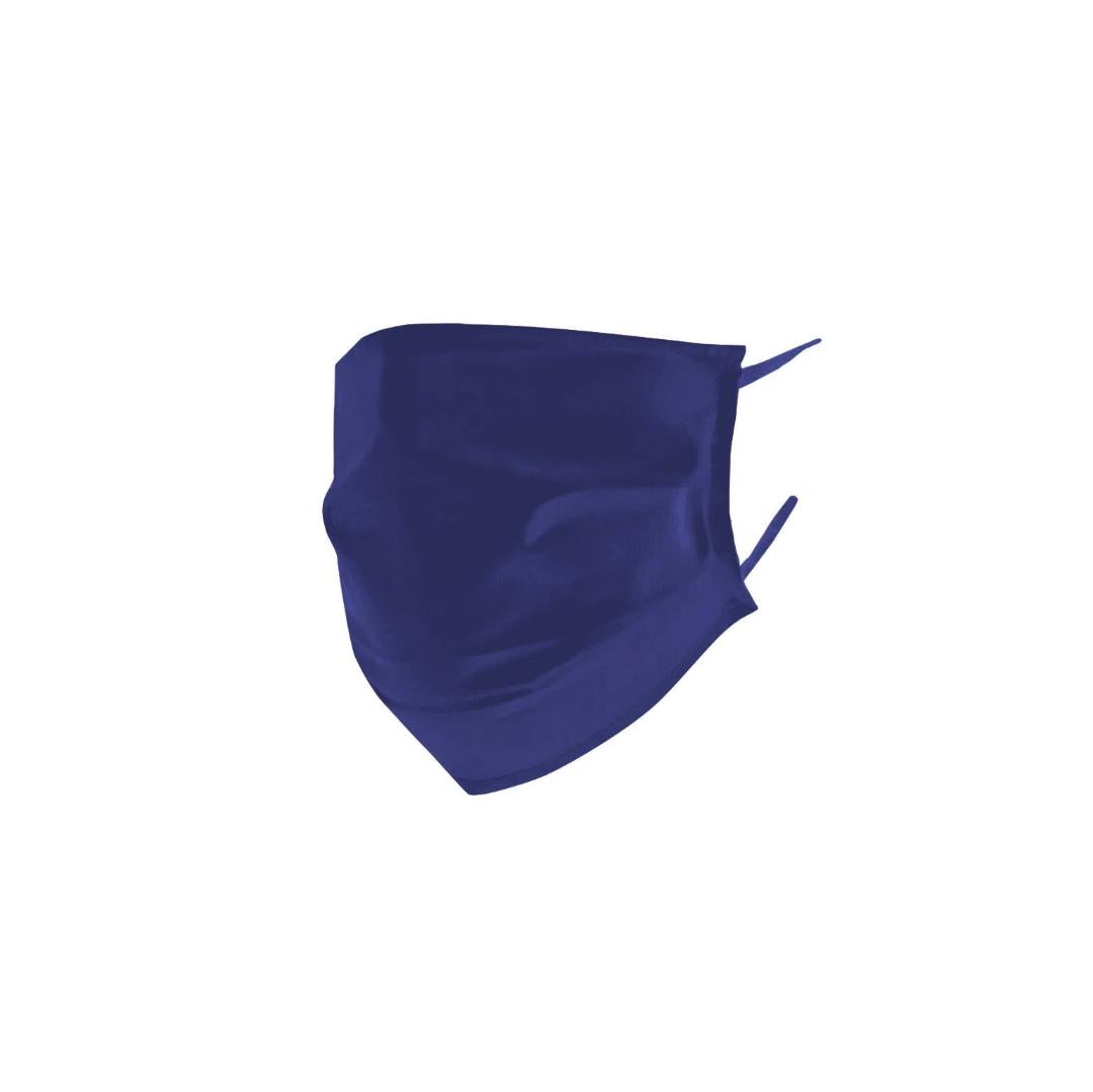 Βαμβακερή Πλενόμενη Μάσκα Πολλαπλών Χρήσεων - Μπλέ